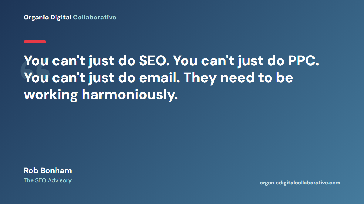 Holistic Visibility: Why Your Channels Have to Work as One System